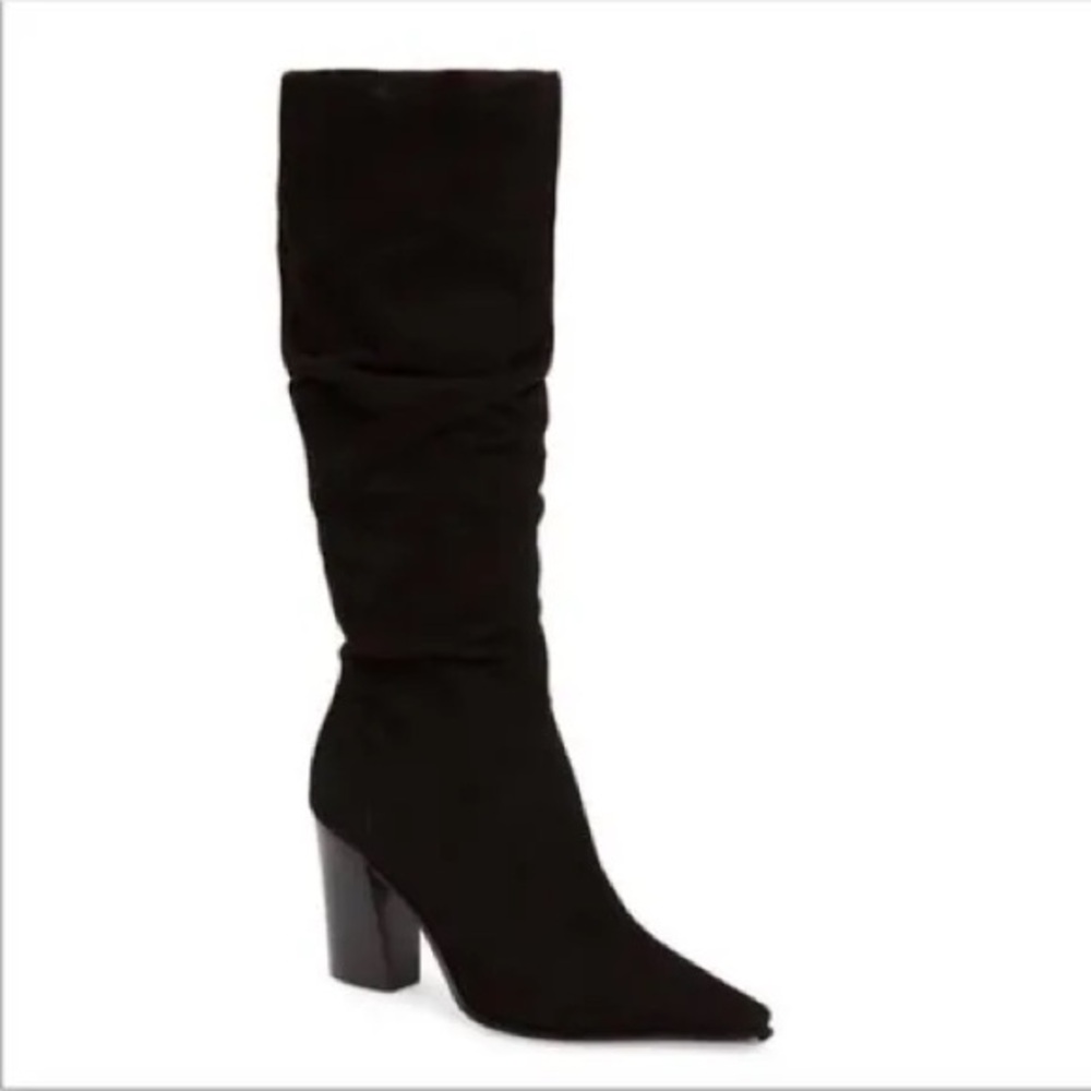NEW Vince Camuto VC Derika2 Suede Leather Tall Heel Boots 8.5. Never worn-in box